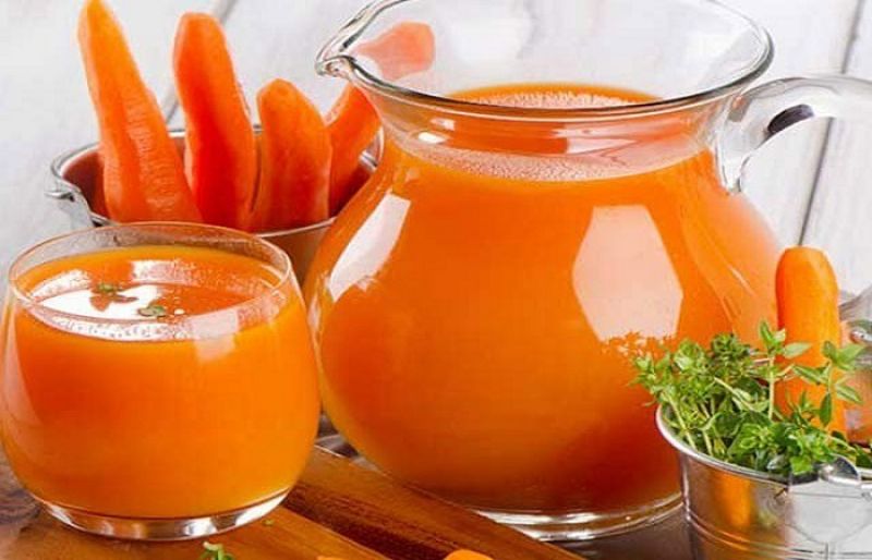Make Good Carrot Juice By Hand In Palu City