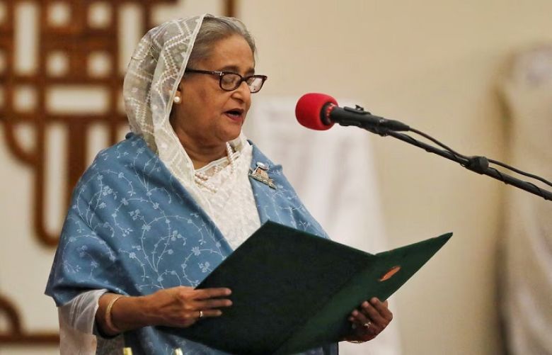 A Bangladesh war crimes tribunal on Monday handed down a death sentence to ousted Prime Minister Sheikh Hasina