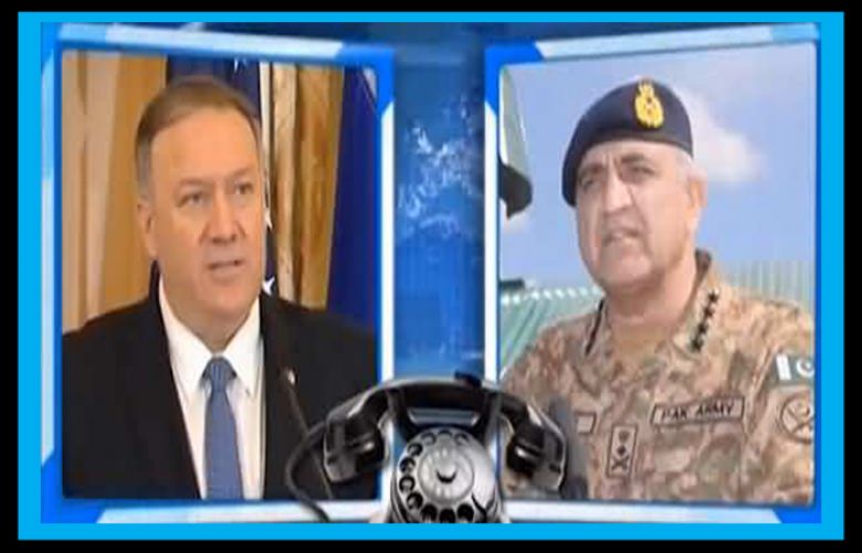 Mike Pompeo Calls Army Chief Gen Bajwa