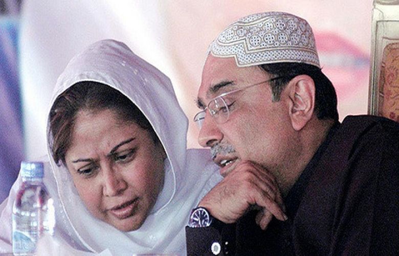 Zardari, Faryal challengs banking court’s decision in SHC