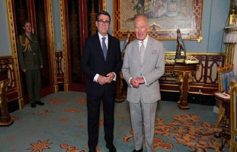 Andy Burnham becomes UK prime minister after meeting King Charles