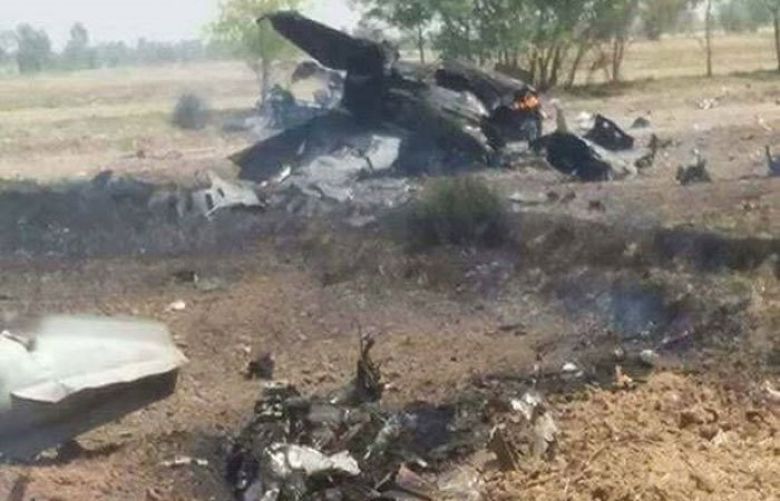  PAF jet crashes near Mastung