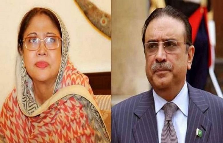 Court rejects appeals of Zardari, Faryal for transferring cases to Islamabad