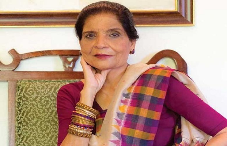 Famed chef, cooking expert, and television personality Zubaida Tariq 