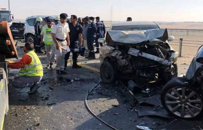Dozens injured as 44 vehicles collide in Abu Dhabi