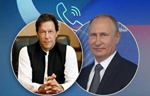 PM Imran thanks Putin for 'emphatic' statement against insulting Holy Prophet (PBUH)