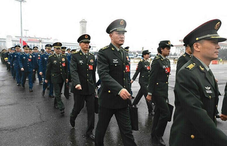 Chinese military delegation
