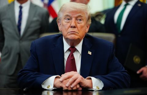 President Donald Trump appears to be searching for a way out of a costly war