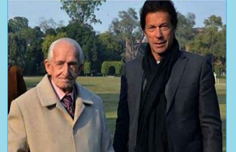 PM Imran grieved over demise of his teacher Major Geoffrey Douglas Langlands