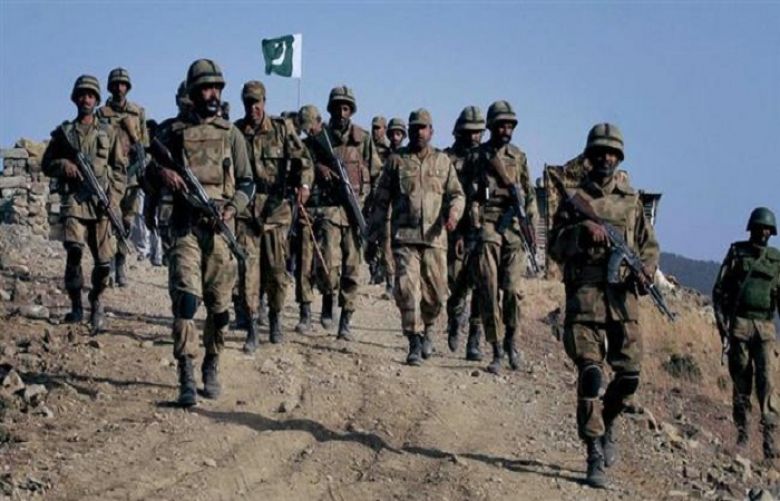 Security forces kill BLA terrorist in Balochistan, recovered arms and landmines: ISPR