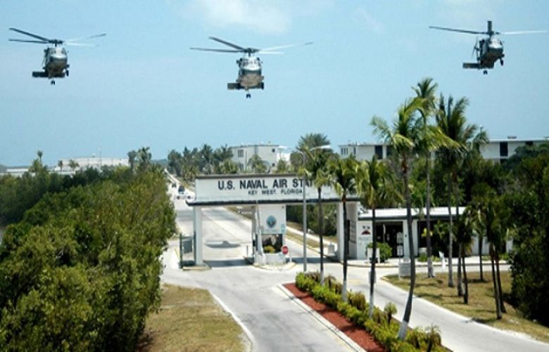 Naval Air Station Key West in Florida, USA