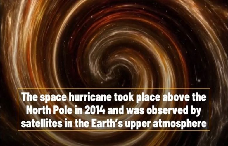 Researchers find first space tropical storm above Earth
