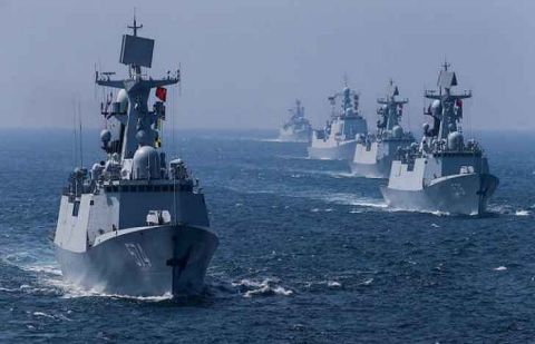 China deploys six warships to Middle East amid