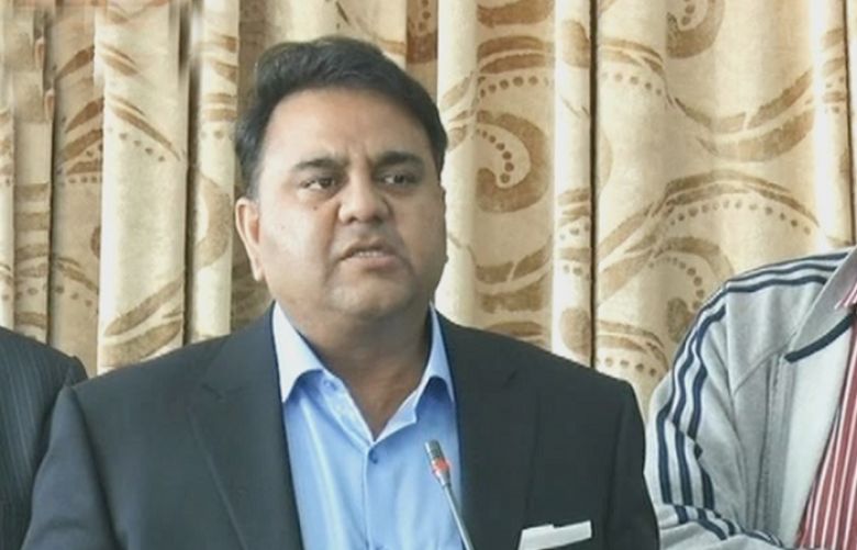 Fawad Chaudhry says he has &quot;instructed Pemra (Pakistan Electronic Media Regulatory Authority) to act against made-in-India advertisements&quot;.