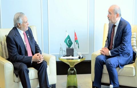  Pakistan, Jordan exchange views on regional developments