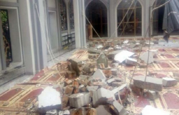 Eight people injured as wall of mosque collapse in Lahore