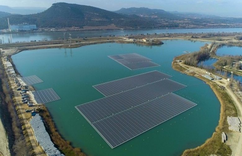 Government is planning towards floating Solar Panels on Dams