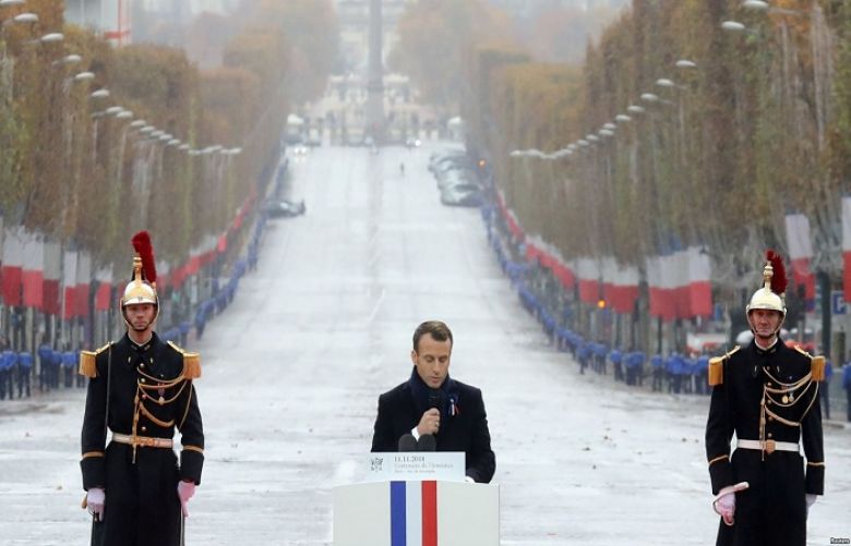 Centenary of End of WWI Marked With Paris Ceremony