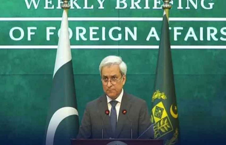 Afghan delegation visited in personal capacity, FO clarifies