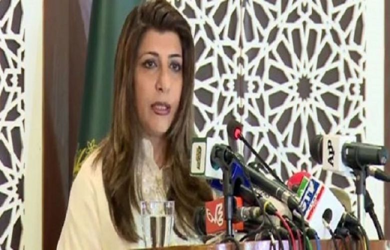  Pakistan Foreign Ministry spokesperson Aisha Farooqui
