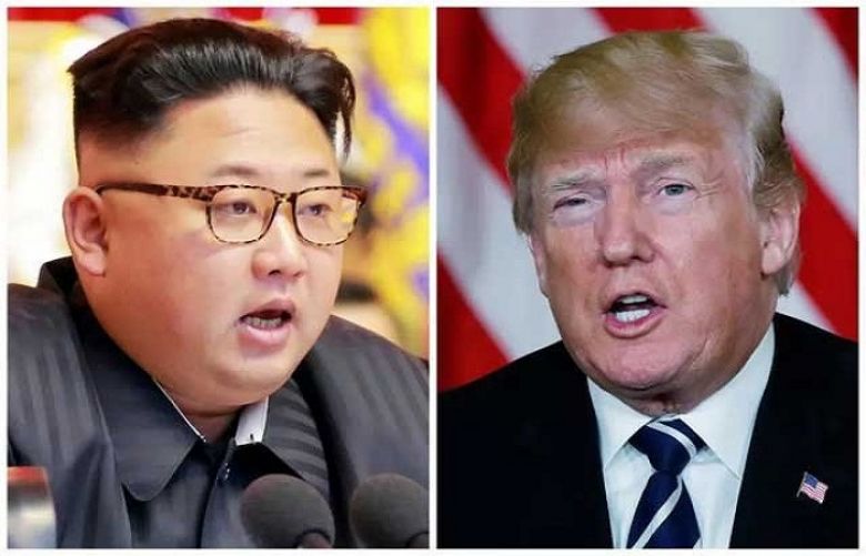 Kim Jong Un and US President Donald Trump