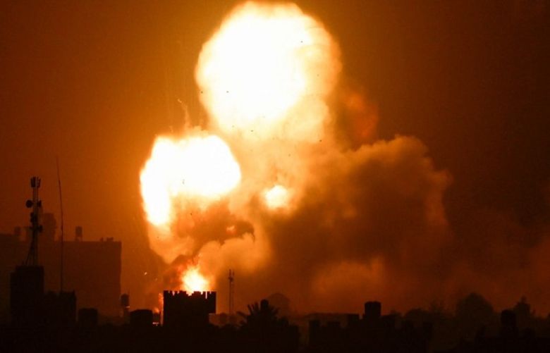 Israel hits Gaza 
