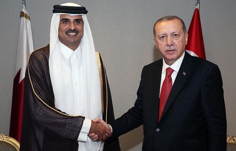 Turkish, Qatari leaders discuss Palestine over phone