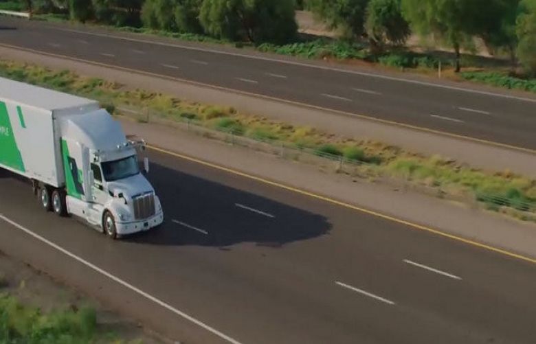 Self-driving trucks begin mail delivery test