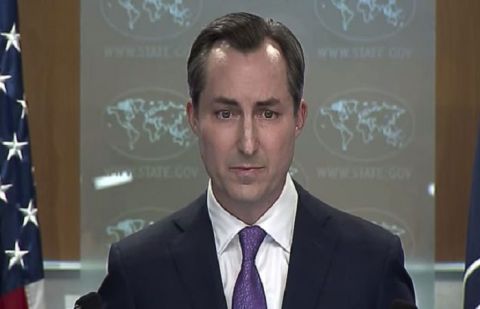  US State Department spokesperson Mathew Miller