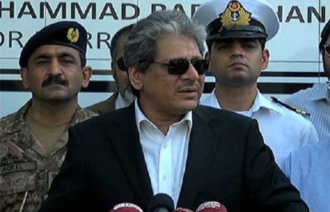 Weapons recovered from Azizabad were bought to fight army and Rangers, the Sindh Governor said.