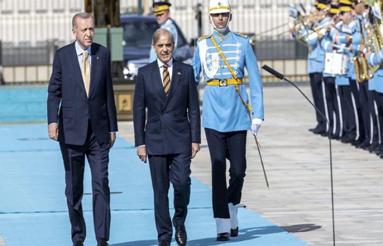 Prime Minister Shehbaz Sharif &amp;  Turkish President Recep Tayyip Erdogan