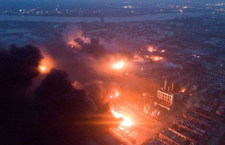 Blast at Chinese chemical plant killed 47 people and more than 600 injured