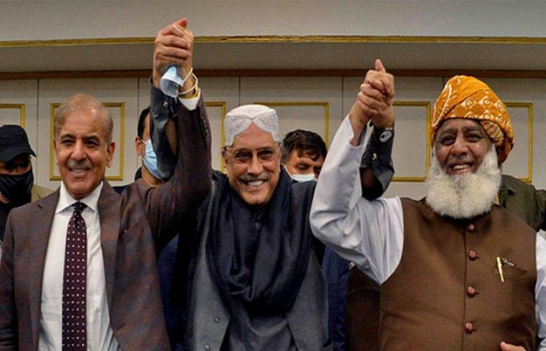 The ruling coalition mulling overthrowing the Punjab govt