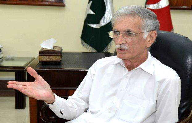 former Khyber Pakhtunkhwa chief minister Pervez Khattak