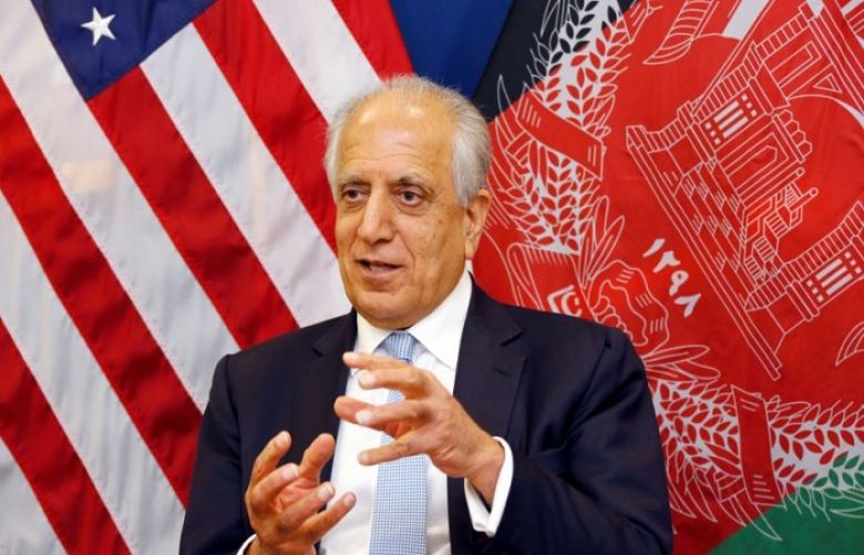 US Afghan peace envoy Zalmay Khalilzad 