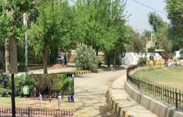 Park near Ishaq Dar’s house restored upon CJP’s orders