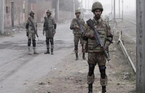 Five soldiers martyred, three terrorists killed in Zhob Garrison attack