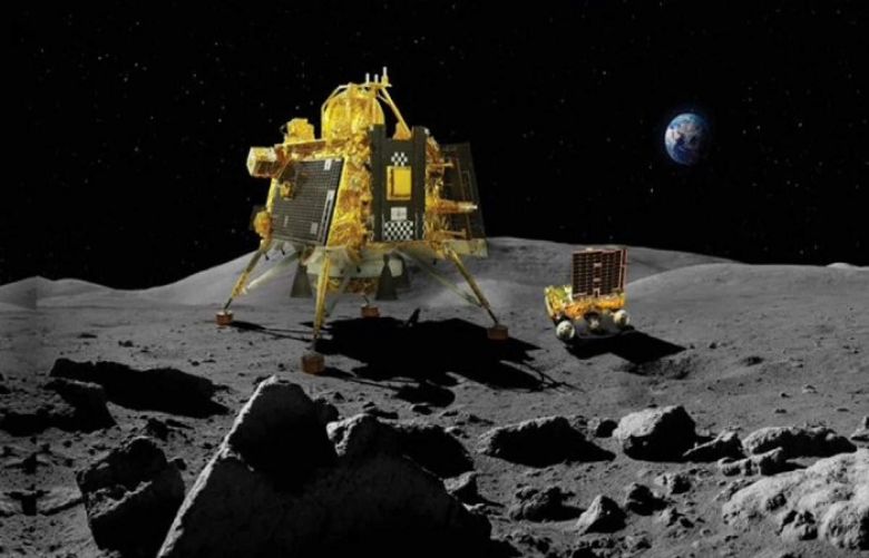 India’s Chandrayaan-3 rover confirms sulphur on moon’s south pole