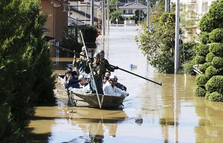 Typhoon leaves 19 dead as Japan launches major rescue