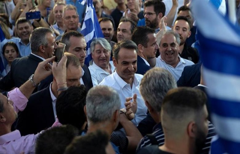 New Democracy party wins general elections in Greece