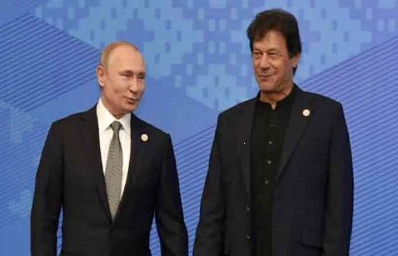 Imran Khan And Vladimir Putin 