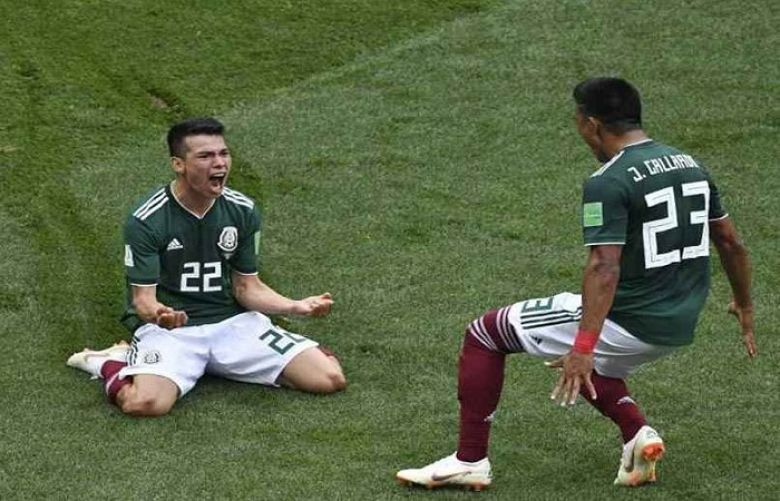 Mexico wins, 1-0, as Germany falls in group stage