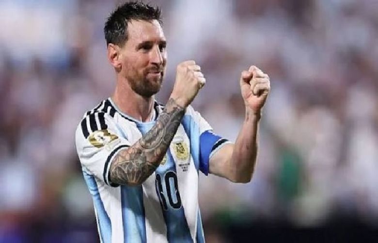 Argentina's Lionel Messi