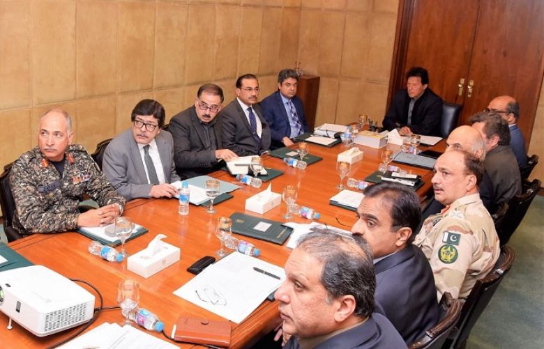 PM Imran Khan chairs meeting to review progress made to curb money laundering