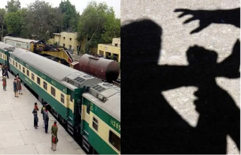 Train gang rape 