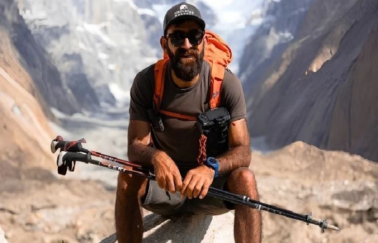 The body of Pakistani mountaineer Sohail Sakhi