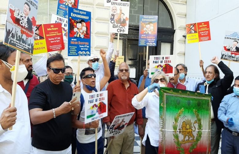 Protest encouraged by Indian govt against China fails