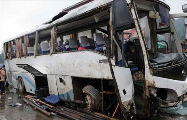 21 people have been killed in a bus accident in China