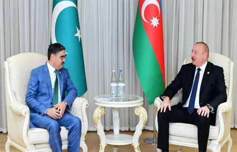 PM Kakar, Azeri President discuss bilateral and regional matters