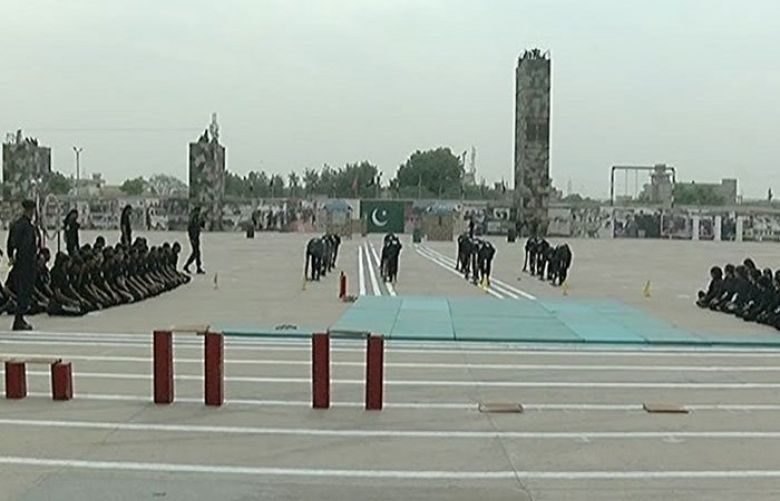 Passing out ceremony held at Razzaqabad training centre in Karachi